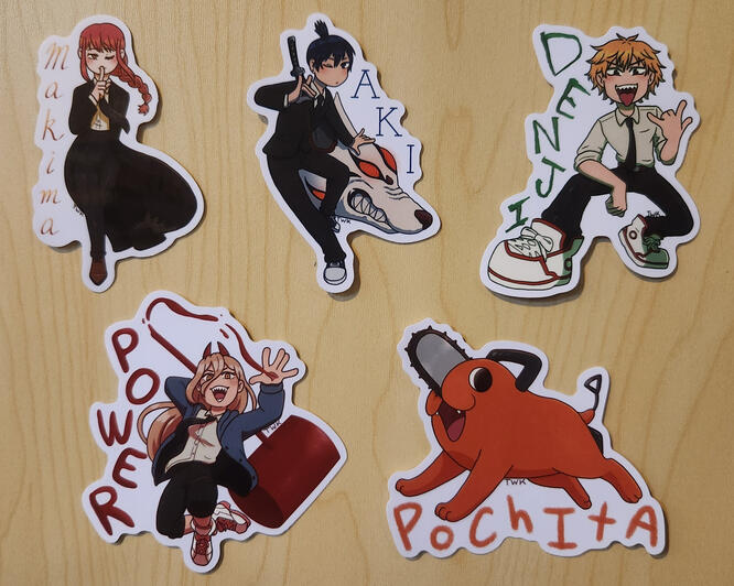 CSM Sticker Collection