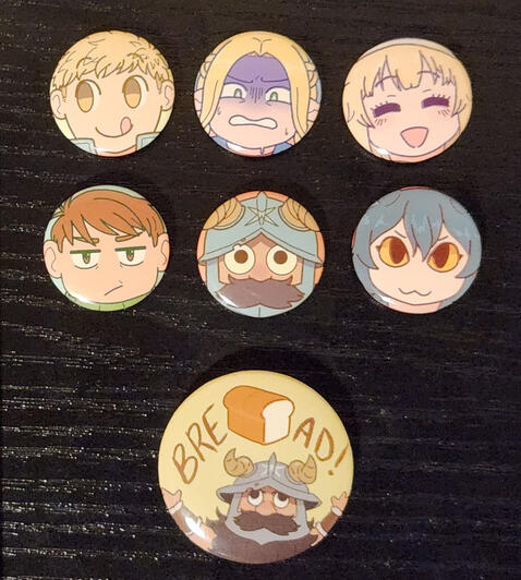 Dunmeshi Button Collection