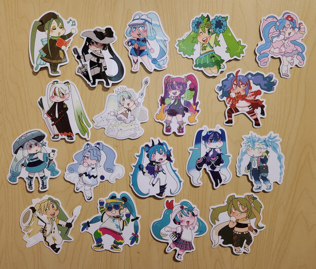 Project Voltage Sticker Collection