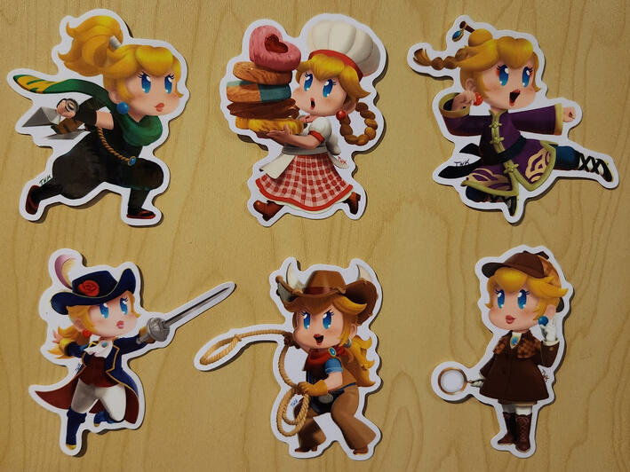 Peach Showtime Sticker Collection