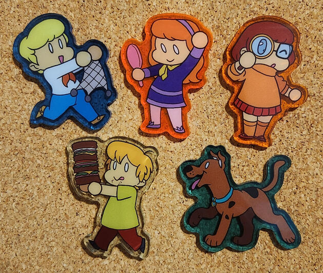 Mystery Gang Pin Collection