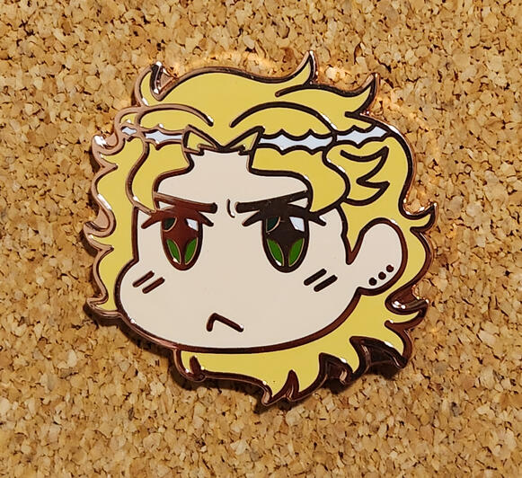 Dio Enamel Pin